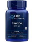 Taurine, 1000 mg, 90 веге капсули, Life Extension - 1t