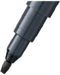 Тънкописец Pentel Pointliner - 2.0 mm, черен - 2t