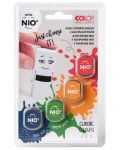 Тампони Colop - Nio, класически цветове, 4 броя - 1t