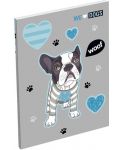 Тефтерче Lizzy Card We Love Dogs Woof - А7 - 1t