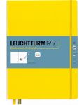 Тефтер Leuchtturm1917 Master - A4+, жълт, бели страници - 1t
