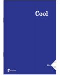 Тетрадка Keskin Color Cool - А4, 80 листа, широки редове, асортимент - 6t