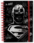 Тефтер ABYstyle DC Comics: Superman - Graphic, със спирала, формат A5 - 1t