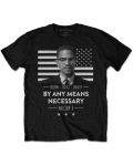 Тениска Rock Off Malcolm X - By Any Means Necessary - 1t