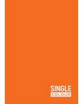 Тетрадка Spree Single Color - А4, 62 листа, малки квадратчета, асортимент - 6t