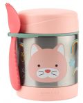 Термо контейнер за храна Skip Hop Zoo - 325 ml, коте - 1t