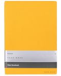 Тефтер Hugo Boss Essential Storyline - B5, бели листа, жълт - 1t
