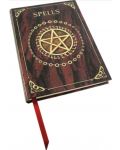 Тефтер Nemesis Now Adult: Spell Book - Embossed Spell Book (Red), формат A5 - 2t