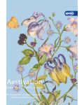 Тетрадка Spree Elite - Floral, А5, 42 листа, широки редове, асортимент - 4t