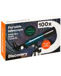 Телескоп Discovery - Spark Travel 50, с книга, черен/син - 10t