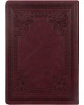 Тефтер Victoria's Journals Old Book - В6, 128 листа, бургунди - 2t