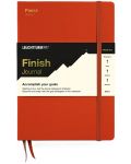 Тефтер Leuchtturm1917 Finish Journal - A5, твърди корици, червен - 1t