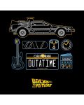 Тениска ABYstyle Movies: Back to the Future - DeLorean - 2t