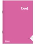 Тетрадка Keskin Color Cool - А4, 60 листа, широки редове, асортимент - 5t