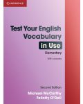 Test Your English Vocabulary in Use Elementary with Answers - 1t