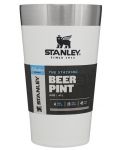 Термочаша за бира Stanley The Stacking - бяла, 470 ml - 1t