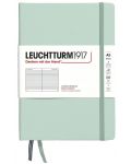 Тефтер Leuchtturm1917 Natural Colors - A5, светлозелен, линиран, твърди корици - 1t