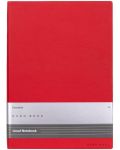 Тефтер Hugo Boss Essential Storyline - B5, с редове, червен - 1t