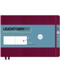 Тефтер Leuchtturm1917 A5 Sketchbook Landscape - Medium, бордо - 1t