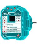 Тестер за проверка на контакти TOTAL - 48~250V/45~65Hz - 1t