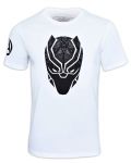 Тениска Avengers - Black Panther Head, бяла - 1t