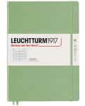 Тефтер Leuchtturm1917 Master Slim - A4+, линиран, светлозелен - 1t
