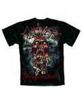 Тениска Rock Off Slayer - World Painted Blood Skull - 1t