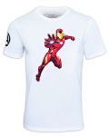 Тениска Avengers - Iron Man, бяла - 1t