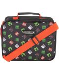 Термоизолираща чанта за обяд Graffiti Minecraft - Black - 1t
