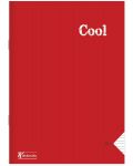 Тетрадка Keskin Color Cool - А5, 40 листа, широки редове, асортимент - 4t
