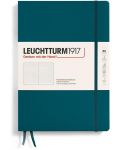Тефтер Leuchtturm1917 Composition - B5, зелен, страници на точки, твърди корици - 1t
