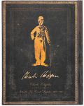 Тефтер Paperblanks - Celebrating C.Chaplin, 18 х 23 cm, 72 листа - 3t