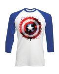 Тениска Rock Off Marvel Comics - Captain America Splat - 1t