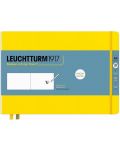 Тефтер Leuchtturm1917 A5 Sketchbook Landscape - Medium, жълт - 1t