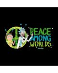 Тениска ABYstyle Animation: Rick and Morty - Peace Among Worlds - 2t