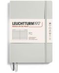 Тефтер Leuchtturm1917 Natural Colors - A5, сив, линиран, меки корици - 1t