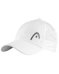 Тенис шапка HEAD -  Pro Player Cap, бяла - 1t