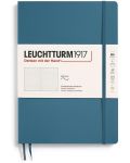 Тефтер Leuchtturm1917 Composition - B5, син, страници на точки, меки корици - 1t