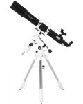 Телескоп Omegon - AC 102/1000 EQ-300, черен/бял - 1t