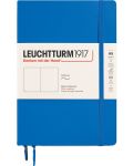 Тефтер Leuchtturm1917 New Colours - А5, бели листове, Sky - 1t