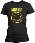Тениска Plastic Head Music: Nirvana - Smiley - 1t