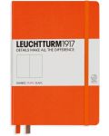 Тефтер Leuchtturm1917 - А5, бели страници, Orange - 1t