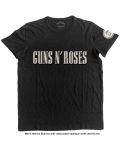 Тениска Rock Off Guns N' Roses Fashion - Logo & Bullet Circle - 1t