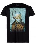 Тениска CD Projekt Red Games: The Witcher - Geralt van Gogh - 1t