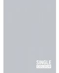 Тетрадка Spree Single Color - А5, 62 листа, малки квадратчета, асортимент - 2t