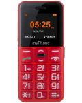 Мобилен телефон myPhone - Halo Easy, 1.77", 4MB, червен - 1t