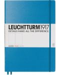 Тефтер Leuchtturm1917 Notebook Medium А5 - Светло син,  бели страници - 1t
