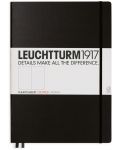 Тефтер Leuchtturm1917 - А4+, страници на точки, черен - 1t