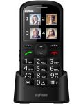Мобилен телефон myPhone - Halo 2, 2.2'', 24MB, черен - 1t