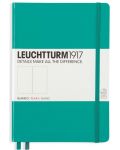 Тефтер Leuchtturm1917 Notebook Medium А5 - Тюркоаз,  бели страници - 1t